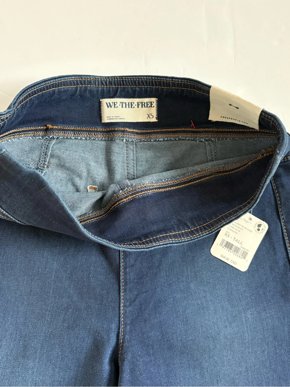 Free People Dark Blue Flared Jeans
